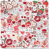 Aesthetic Pink Paper Stickers