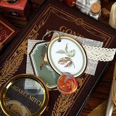 30 Pcs Adhesive Stickers with Golden Frames