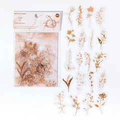 Botanical Dream PET Die-Cut Sticker Set