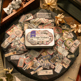 Vintage Boxed Sticker Set