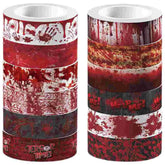 12Pcs Blood Washi Tape Set