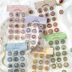 Whisper of Time Vintage Wax Seal Sticker Pack
