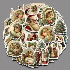 Victorian Christmas Charm Stickers Pack