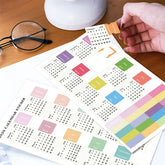 2026–2027 Mini Calendar Sticker Sheets