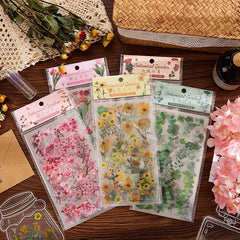 Botanical Garden PET Sticker Collection