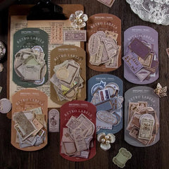 Label Sticker Set - 30 Pcs Adhesive Memo Pad Stickers