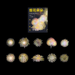 Fireworks PET Stickers Pack