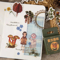 Vintage Forest Botanicals Sticker Set