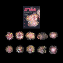 Fireworks PET Stickers Pack