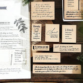 English Short Sentence Stamp Set