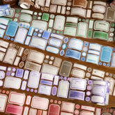 Vintage Label Stickers Roll