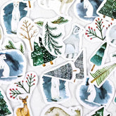 Winter Stickers 45 Pcs