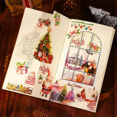 Christmas Sticker & Paper Book
