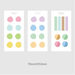 Irregular Round Stickers