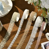 Vintage Lace PET Washi Tape Set