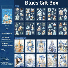 Christmas Sticker & Paper Book