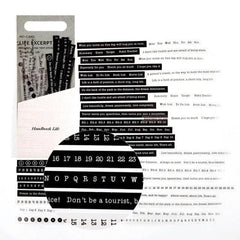 Life Excerpt Stickers