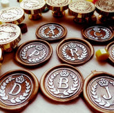 Crowned Alphabet Wax Seal Stamp