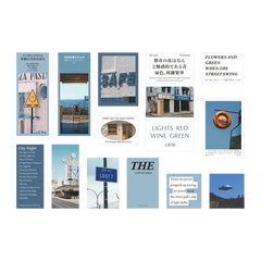 Aesthetic Globe Traveler Stickers