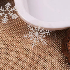 Christmas Snowflake Stickers