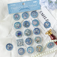 Whisper of Time Vintage Wax Seal Sticker Pack