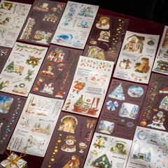 Christmas Book Sticker Set