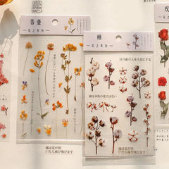 Magic of Plants Transparent Sticker Sheet