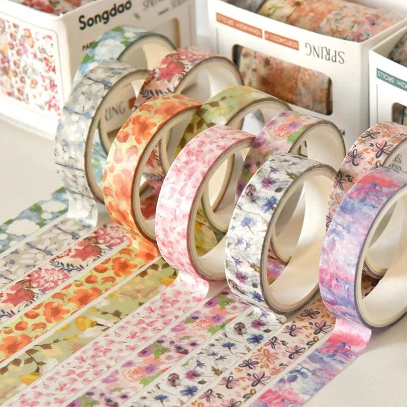 Floral Delight Washi Tape Set