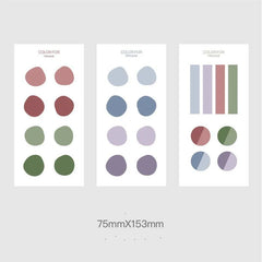 Irregular Round Stickers