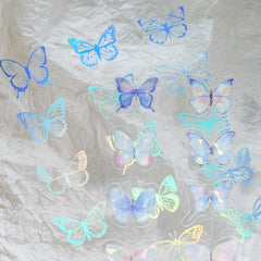Double-Layer PET Decorative Butterfly Stickers