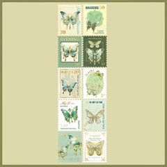 Gilded Butterfly Postage Washi Tape