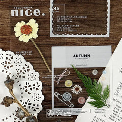Vintage Polaroid Frame Stickers Pack