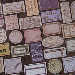 Label Sticker Set - 30 Pcs Adhesive Memo Pad Stickers