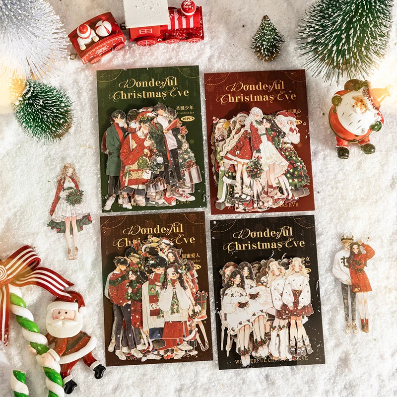 Wonderful Christmas Eve Sticker Set