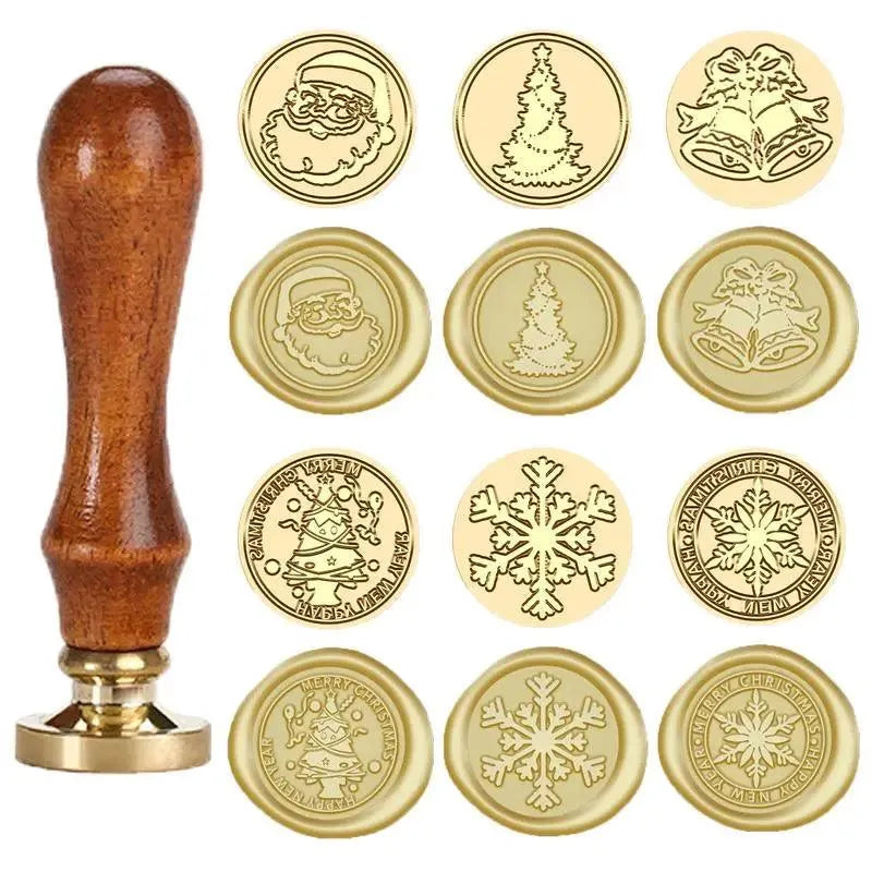 Christmas Wax Seal Stamps