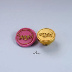 Written Wax Seal Stamps