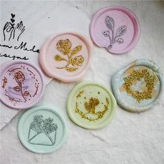 Botanical Wax Seal Head