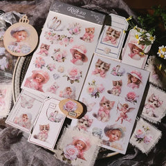 Blush Tales Rub-On Transfer Stickers