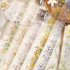 Walking Through the Flowers PET Washi Tape