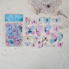 Butterfly & Dragonfly PET Sticker Collection