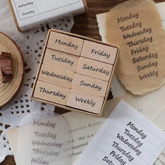 Weekday Stamp Set