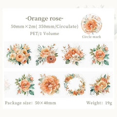 Enchanted Bloom PET Washi Tape