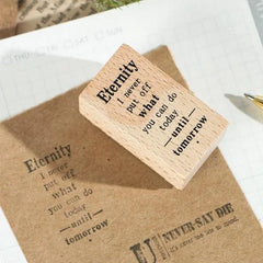 English Short Sentence Stamp Set