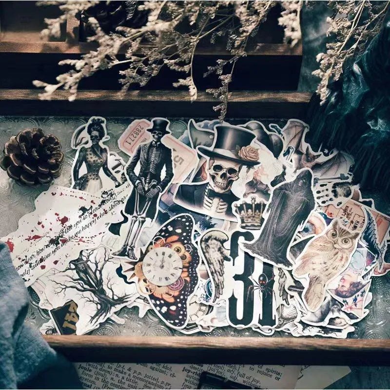 56pcs Halloween Stickers Set