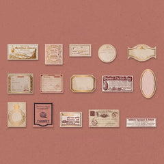 Label Sticker Set - 30 Pcs Adhesive Memo Pad Stickers