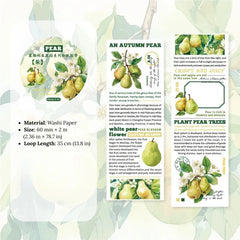 Fruit Encyclopedia Washi Tape