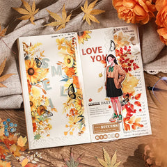 Autumn Impression PET Sticker Set