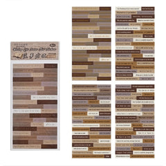 Inspirational Quotes Adhesive Paper Set - 4 Sheets