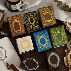 Exquisite Antique Frame Wood Stamps