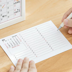 2026 Desk Planner Calendar Organizer